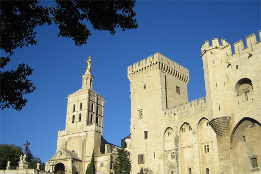 Cathdrale Notre Dame des Doms and Le Palais des Papes